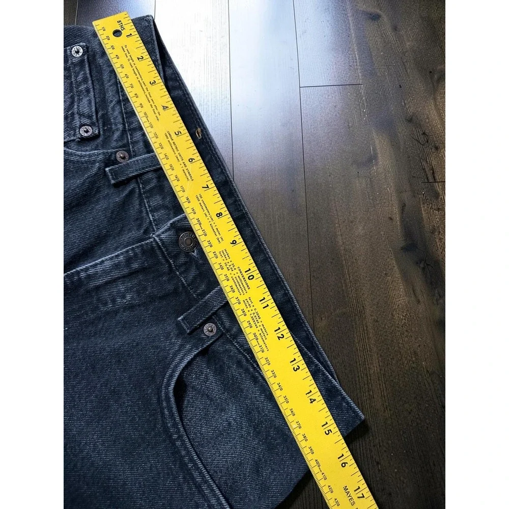 Vintage Levis 550 Relaxed Fit Tapered Leg Black Jeans Made in USA 32x32